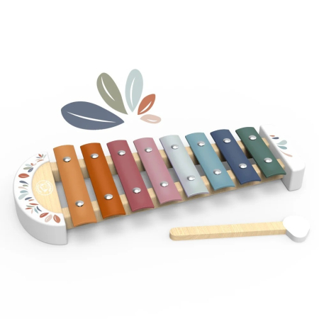 Copii mici - Instrument muzical Metalofon pentru copii, Speedy Monkey
