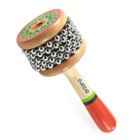 Noutati - Instrument muzical Mini cabasa, Djeco