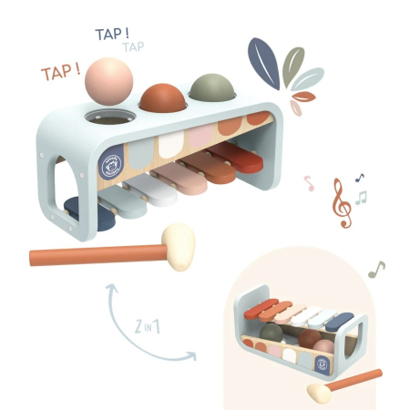 Copii mici - Instrument muzical si joc tap-tap, Speedy Monkey