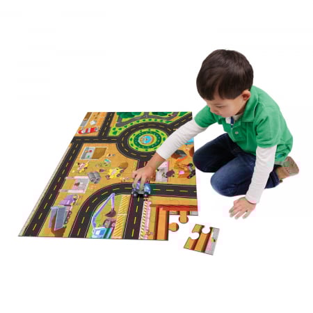 Joc 2 in 1 Puzzle and play: Pe santier [2]