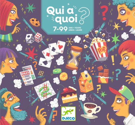 Joc cooperativ de logica Qui-a-quoi? Djeco [4]