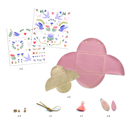Joc creativ DIY Poseta si portmoneu, Djeco [3]