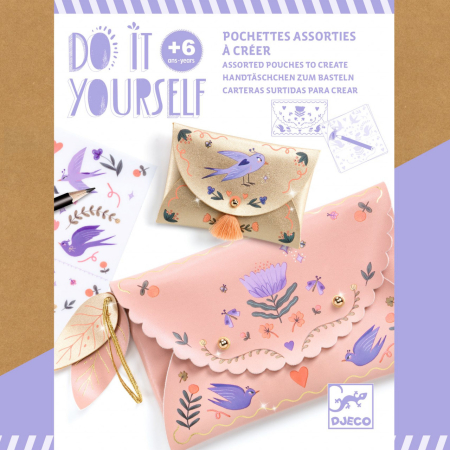Joc creativ DIY Poseta si portmoneu, Djeco [1]