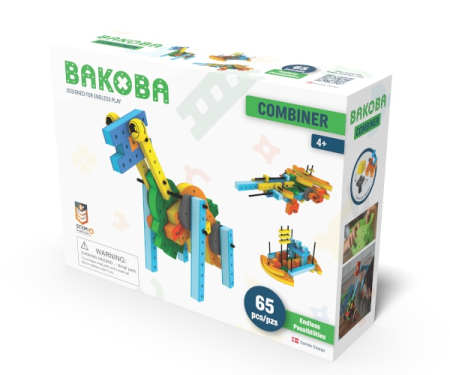 Noutati - Joc de construit cu blocuri Combiner, Bakoba