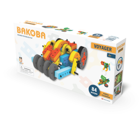 Noutati - Joc de construit cu blocuri de spuma Voyager, Bakoba