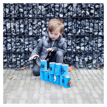 Joc de indemanare Tinteste cutiile de conserve!, BS Toys [2]