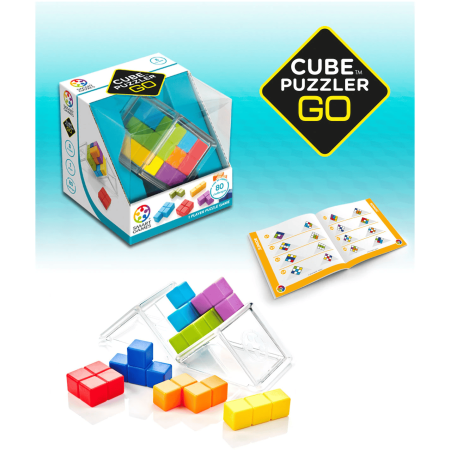 Joc de logica Cube Puzzler Go, Smart Games, +8 ani, lb romana [3]