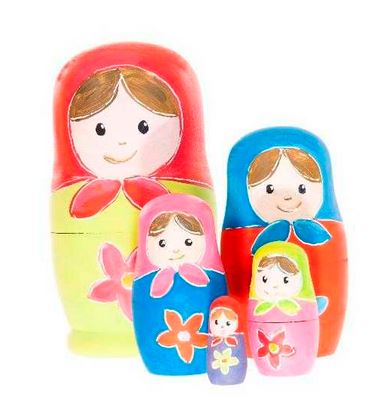Noutati - Joc de pictat papusi matrioshka