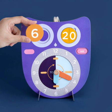 Joc educativ cu activități – Învățăm ceasul [6]