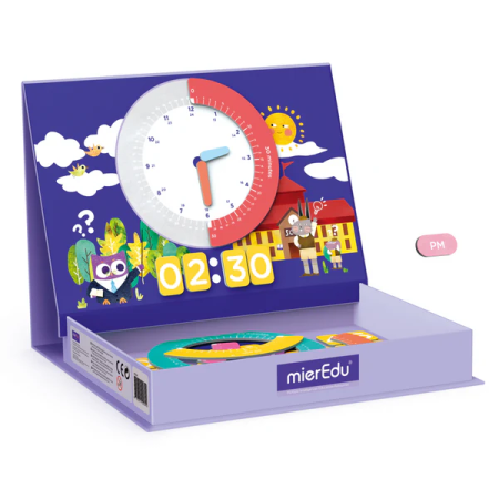 Joc magnetic educativ - Invatam Ceasul [1]