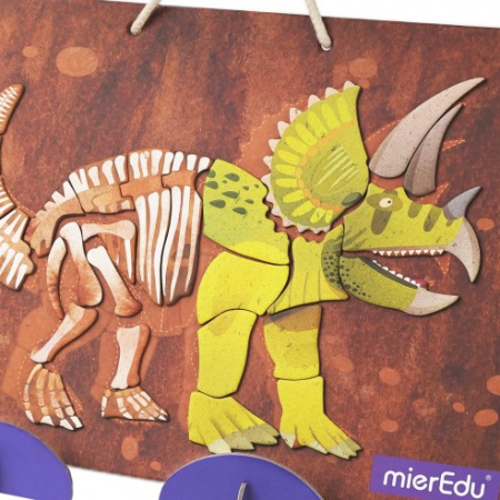 Joc magnetic educativ -Triceraptors [2]