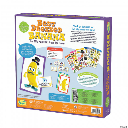 Joc magnetic Imbraca banana, Best dressed Banana [1]