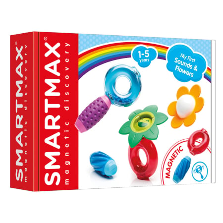 Noutati - Joc magnetic Smart Max, My First Sounds  Flowers, Primele mele sunete si flori, 6 piese