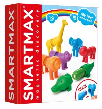 Jocuri magnetice - My First Safari animals - Joc magnetic