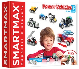 Jocuri magnetice - Vehicule "PLAY" - Power Mix - Joc magnetic
