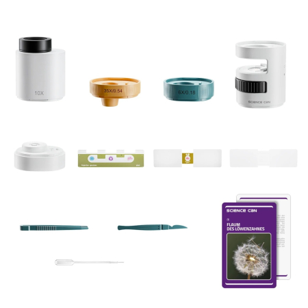 Joc STEM Microscop cu proiector 350, TopBright [2]