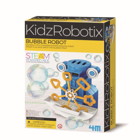 Reduceri - Kit constructie robot - Bubble Robot, Kidz Robotix