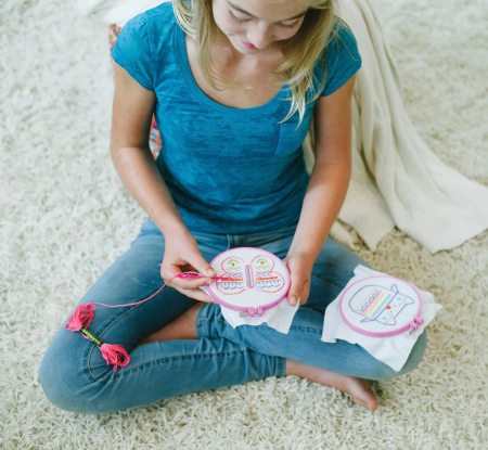 Kit de broderie cu goblen pentru copii [2]