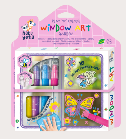 Noutati - Kit DIY decorare fereasta - Gradina