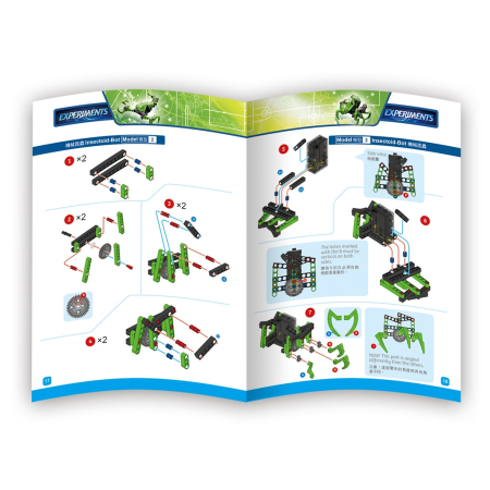 Kit STEM Construieste roboti extraterestrii, Genius Toy [2]