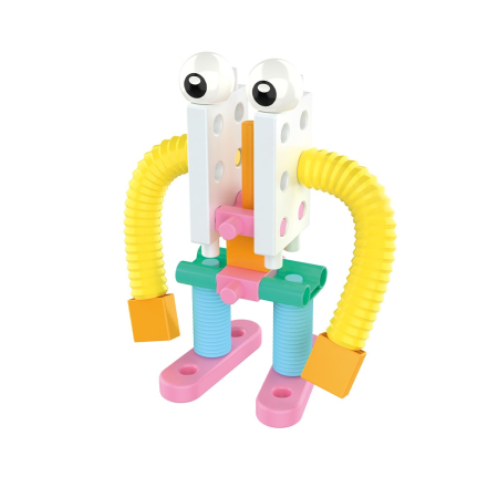 Kit STEM de construit cu tuburi flexibile, Genius Toy [2]