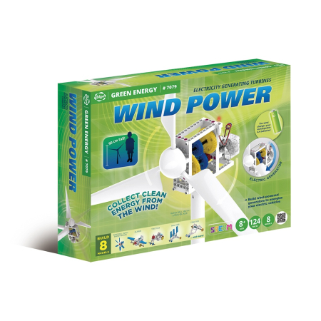 Noutati - Kit STEM Energia eoliana si aplicatiile ei, Genius Toy