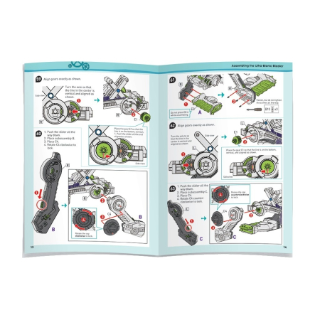 Kit STEM Manusa robotica, Genius Toy [4]