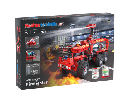 Noutati - Kit STEM Masina de pompieri, Fischertechnik