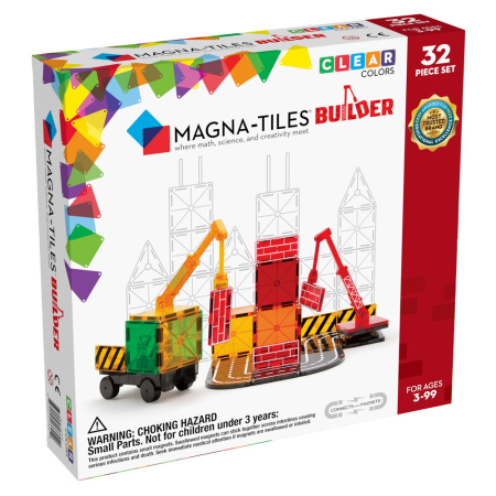 Noutati - MAGNA-TILES Builder, set magnetic