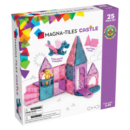 Noutati - MAGNA-TILES Castle, 25 piese