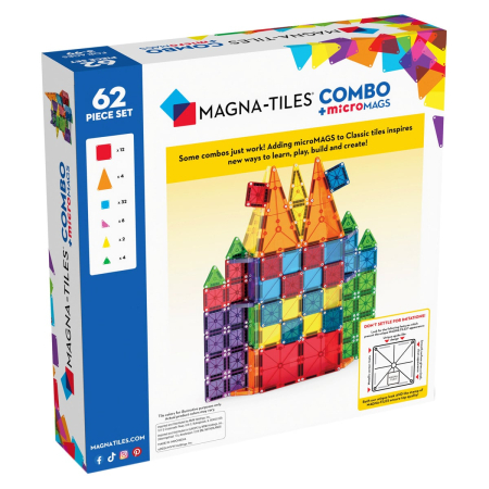 MAGNA-TILES Combo + microMAGS, 20 piese [7]