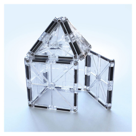 MAGNA-TILES ICE Transparent, set magnetic 16 piese [2]