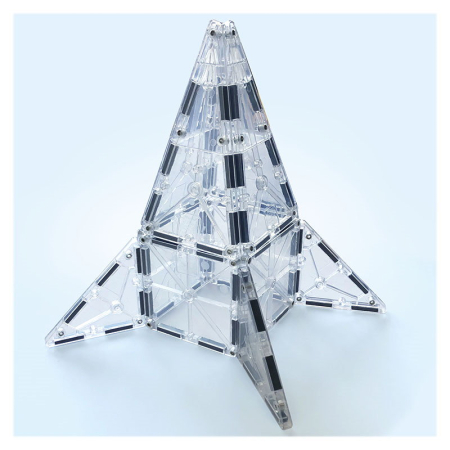 MAGNA-TILES ICE Transparent, set magnetic 16 piese [1]