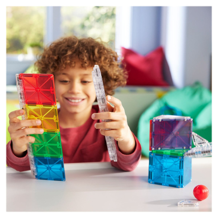 MAGNA-TILES Rail Racers, 33 piese [4]