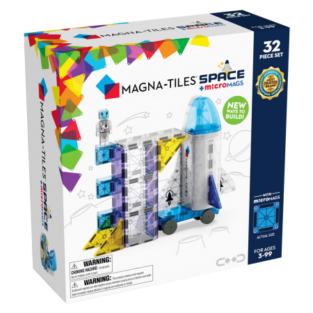 Noutati - MAGNA-TILES Space, set magnetic
