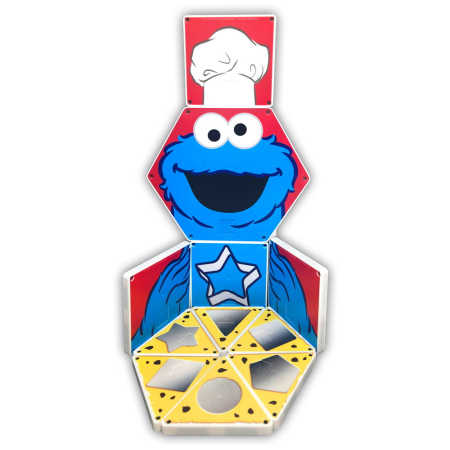 Magna-Tiles Structures, Cookie Monster, Invata formele [1]