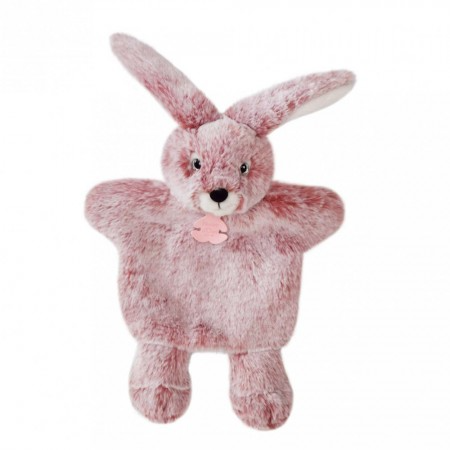 Noutati - Marioneta Histoire D'Ours® - iepuras de plus, 25 cm, roz