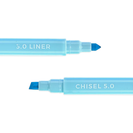 Markere cu varf dublu - Pastel Liners - Set de 8 [1]