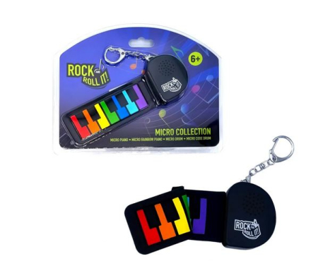 Noutati - Micro pian rainbow, Rock and roll it