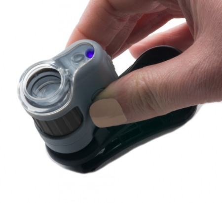 Microscop de buzunar cu adaptor pentru smartphone, marire 20x, MicroMini [9]
