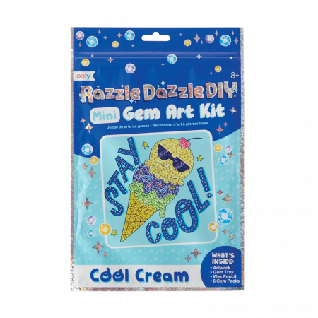Jocuri creative - Mini Atelier creativ DIY cu diamante - Cool Icecream
