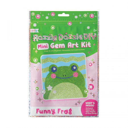 Jocuri creative - Mini Atelier creativ DIY cu diamante - Funny Frog