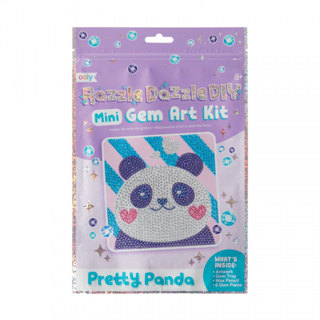 Jocuri creative - Mini Atelier creativ DIY cu diamante - Pretty Panda