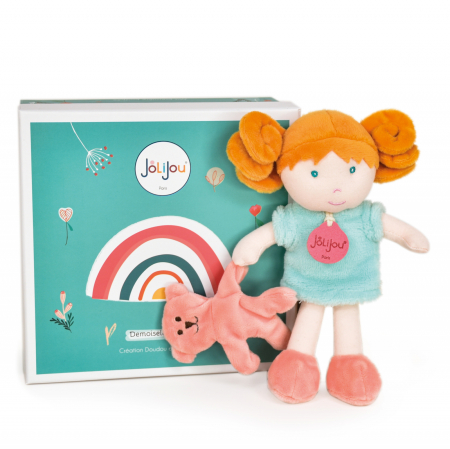 Reduceri - Papusa din plus - Menthe, 21 cm, bleu