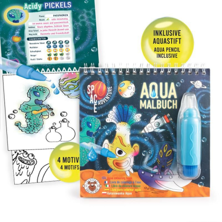 Noutati - Pictura magica cu apa, Aventura spatiala