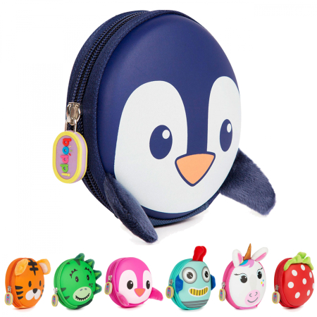 Portofel Boppi, Pinguin albastru [3]
