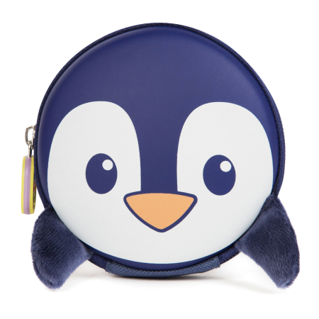 Reduceri - Portofel Boppi, Pinguin albastru