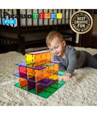 Set Magnetic Picasso Tiles - 28 Piese [1]
