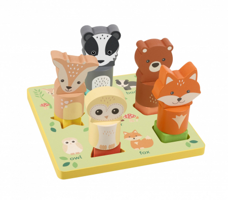 Varsta - Puzzle 3D cu animale, Orange Tree Toys