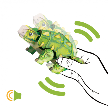 Puzzle 3D cu sunete - Ankylosaurus, Build 'n' Sound [8]